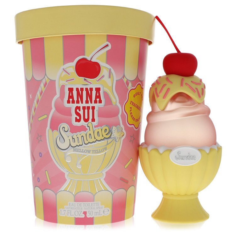 Anna Sui Sundae Mellow Yellow by Anna Sui Eau De Toilette Spray 1.7 oz (Women)