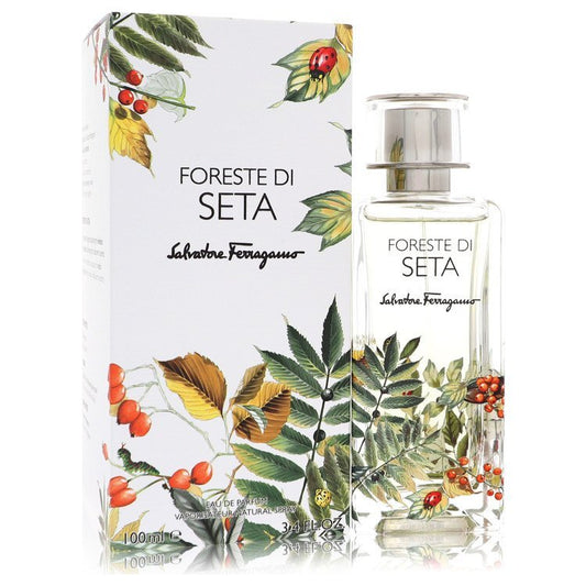 Salvatore Ferragamo Foreste Di Seta by Salvatore Ferragamo Eau De Parfum Spray (Unisex) 3.4 oz (Women)