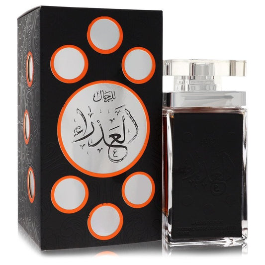 Lattafa Al Azra'a Black by Lattafa Eau De Parfum Spray (Unisex) 3.4 oz (Men)