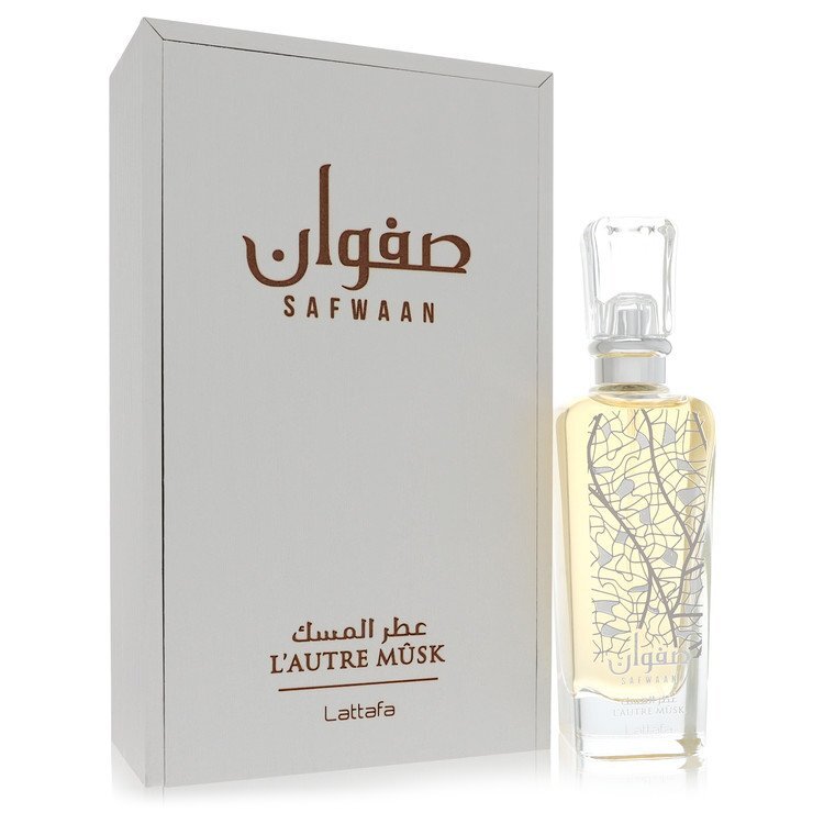 Lattafa Safwaan L'autre Musk by Lattafa Eau De Parfum Spray (Unisex) 3.4 oz (Women)