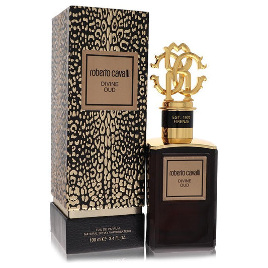 Roberto Cavalli Divine Oud by Roberto Cavalli Eau De Parfum Spray 3.4 oz (Women)