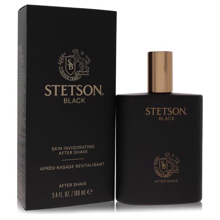 Stetson Black by Coty After Shave 3.4 oz (Men)