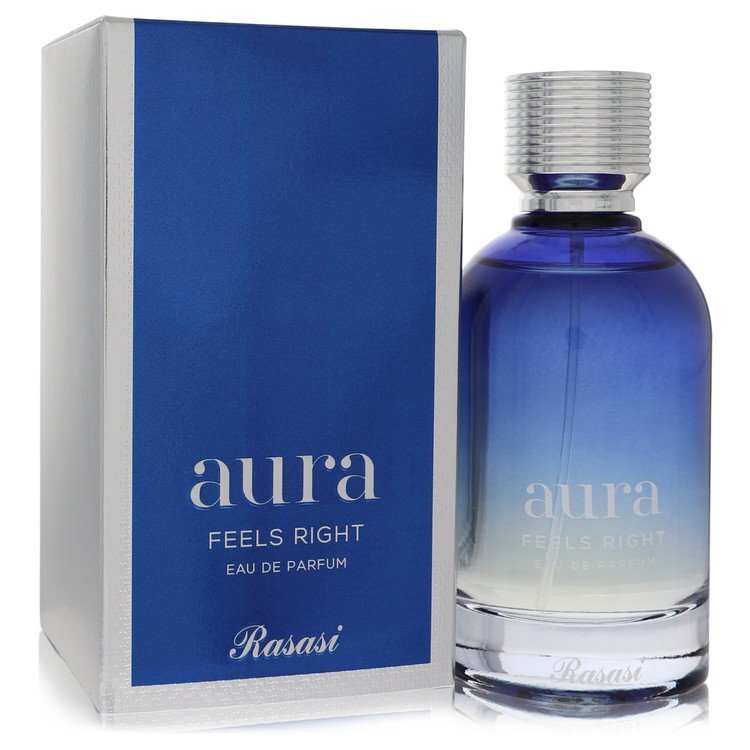Rasasi Aura Feels Right by Rasasi Eau De Parfum Spray (Unisex) 3.3 oz (Men)