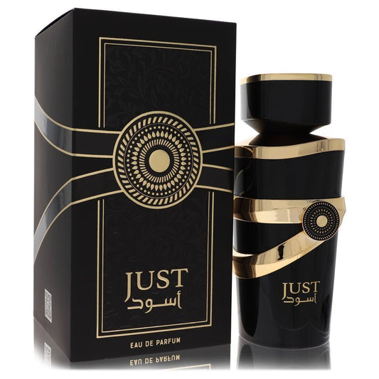 Fragrance World Just Aswad by Fragrance World Eau De Parfum Spray (Unisex) 3.4 oz (Women)