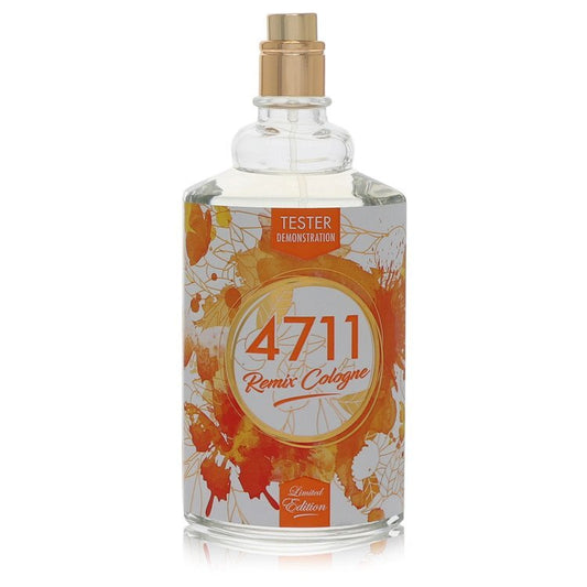 4711 Remix Orange by 4711 Eau De Cologne Spray (Unisex Tester) 3.4 oz (Women)