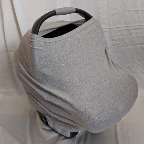 Grey 5-in-1 Breast Feeding Nursing Car Seat Stroller Cover