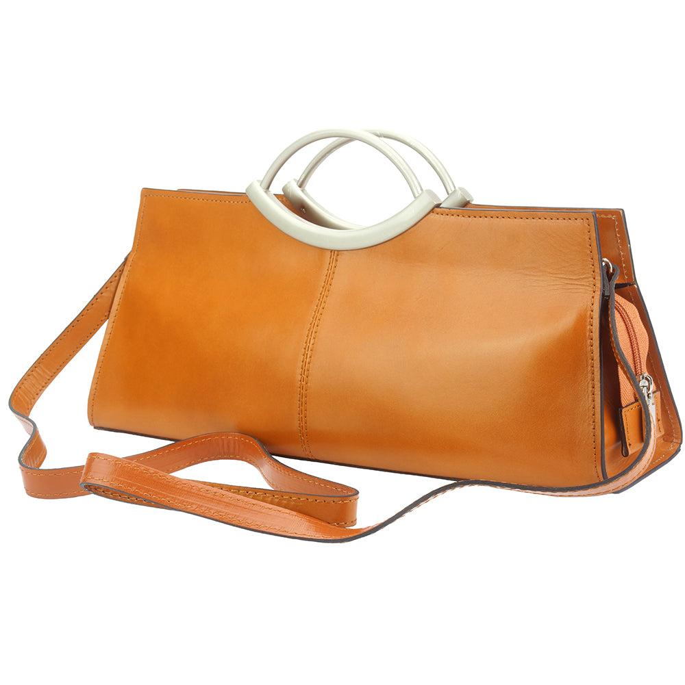 Cipressino leather handbag