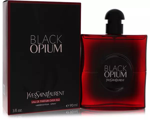 Black Opium Over Red by Yves Saint Laurent Eau De Parfum Spray 3 oz (Women)