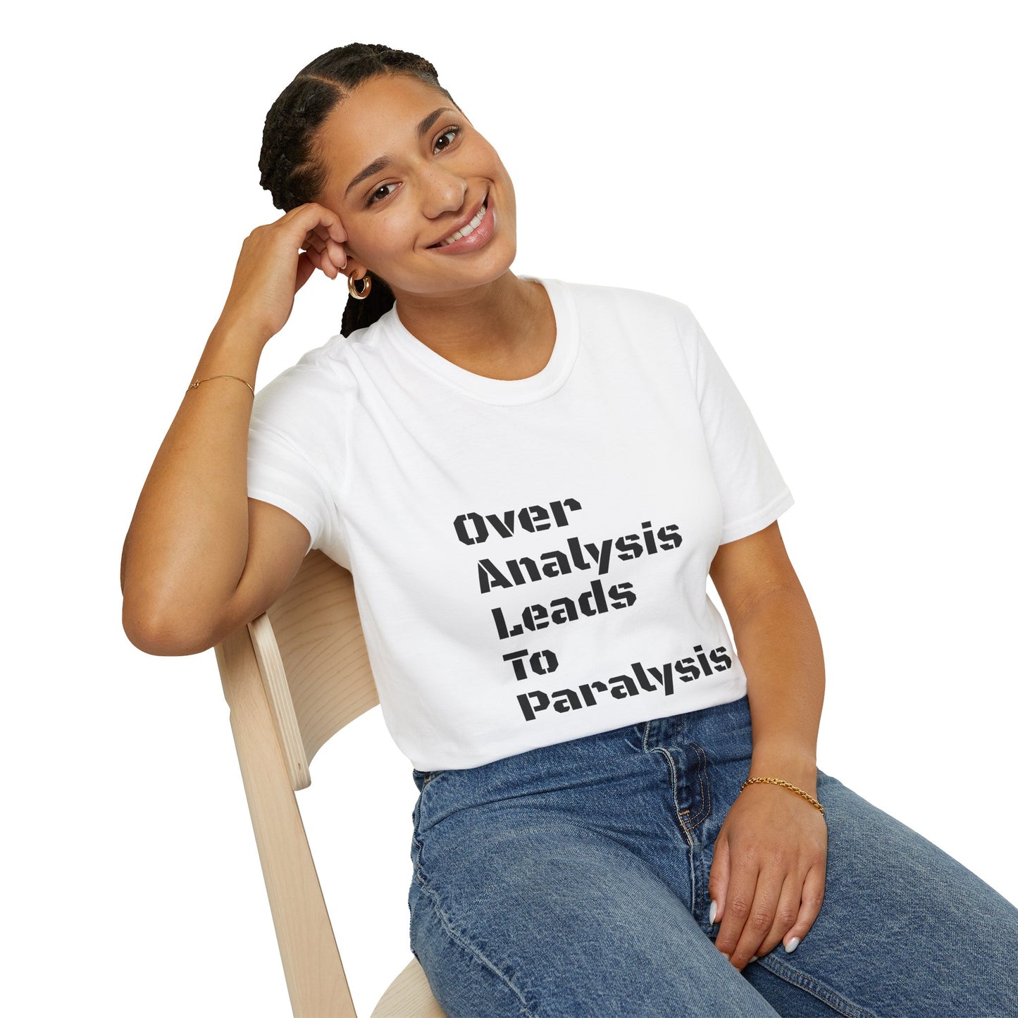 Anaysis Leads To Paralysis Unisex Softstyle T-Shirt