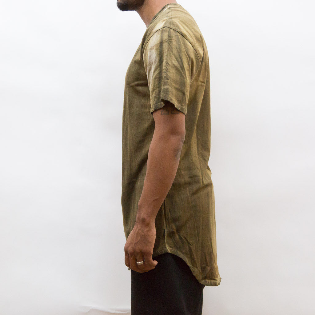 RIVER WASH TEE- OLIVE-3