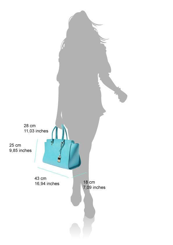 Nicoletta leather handbag