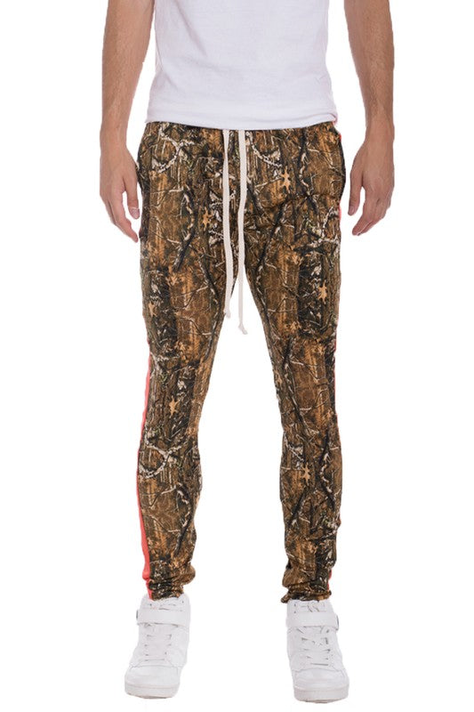 Men's Hunter Camo Track Pants - Scarvesnthangs