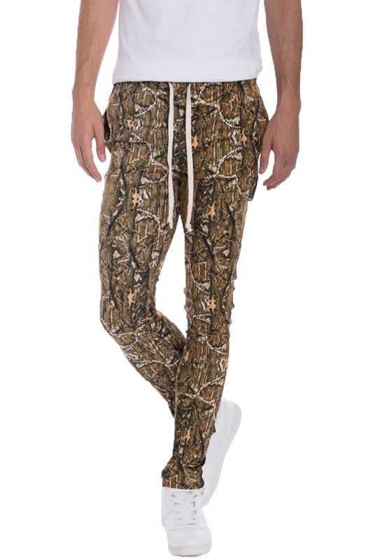 Men's Hunter Camo Track Pants - Scarvesnthangs