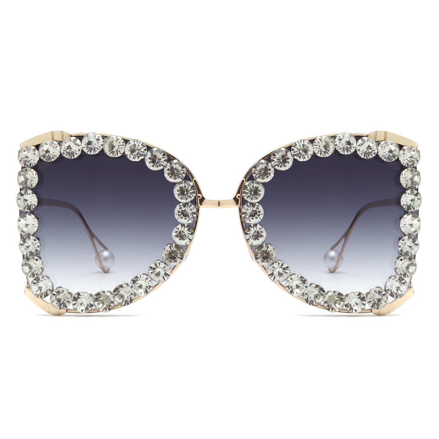 Apex - Luxury Oversized Rhinestone Butterfly Women's Sunglasses-1