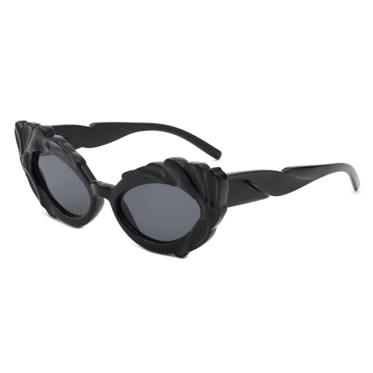 Snapp - Modern Sculpted Cat Eye Fashion Women's Sunglass-2