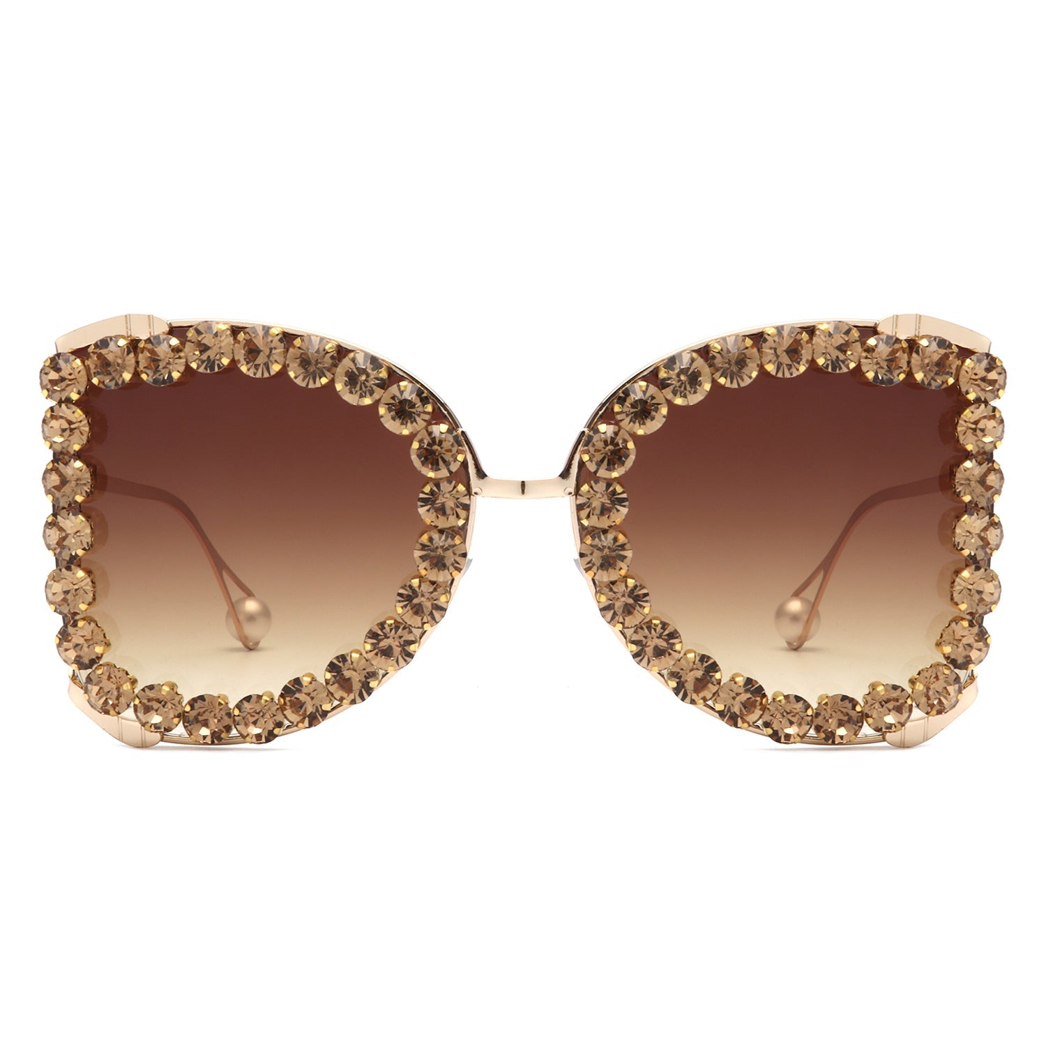 Apex - Luxury Oversized Rhinestone Butterfly Women's Sunglasses-3