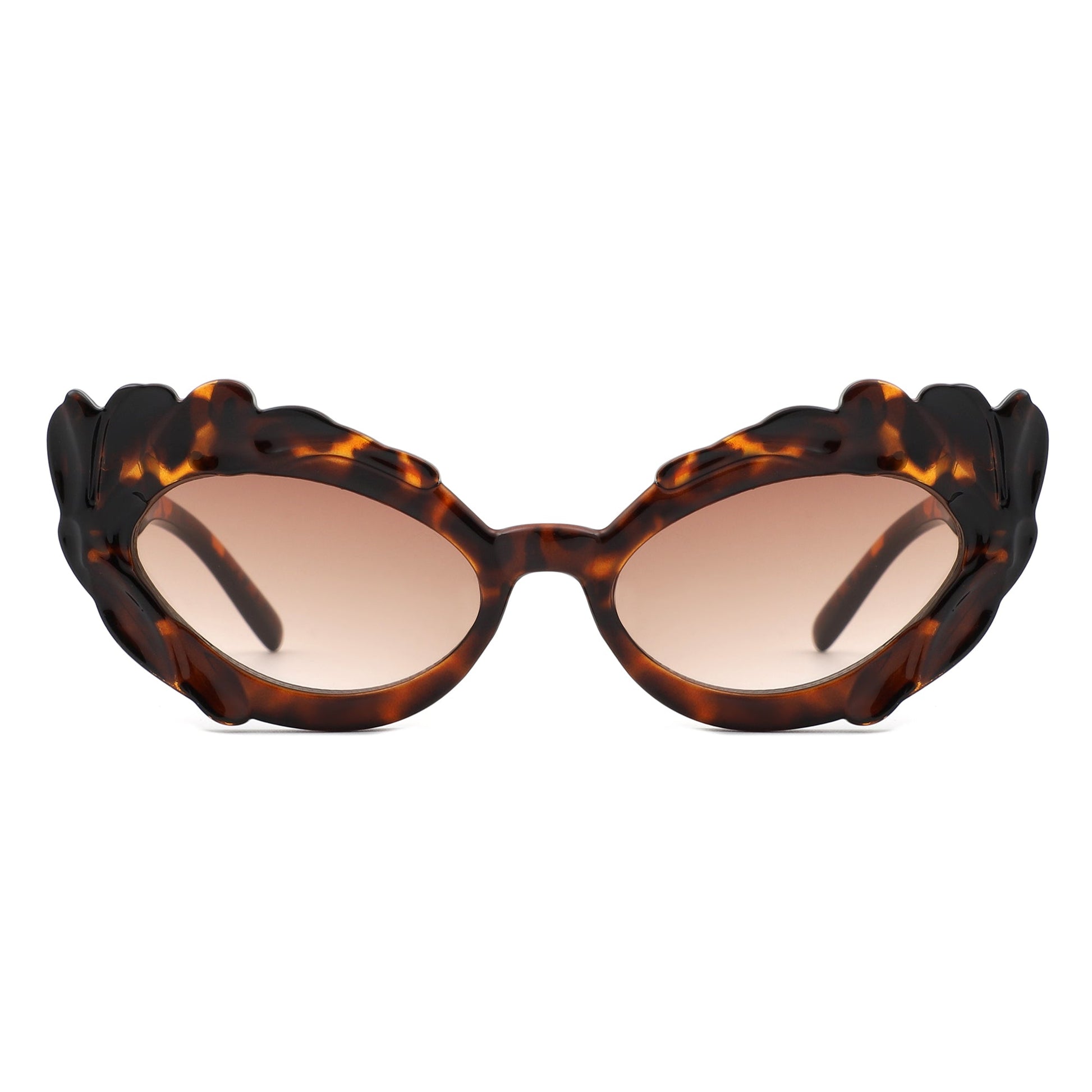 Snapp - Modern Sculpted Cat Eye Fashion Women's Sunglass-4