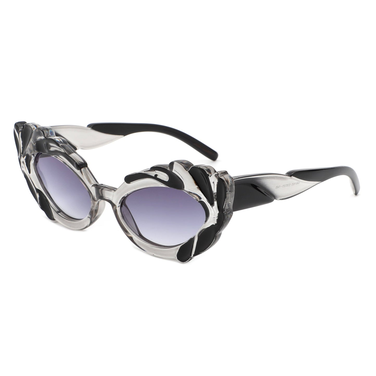 Snapp - Modern Sculpted Cat Eye Fashion Women's Sunglass-7