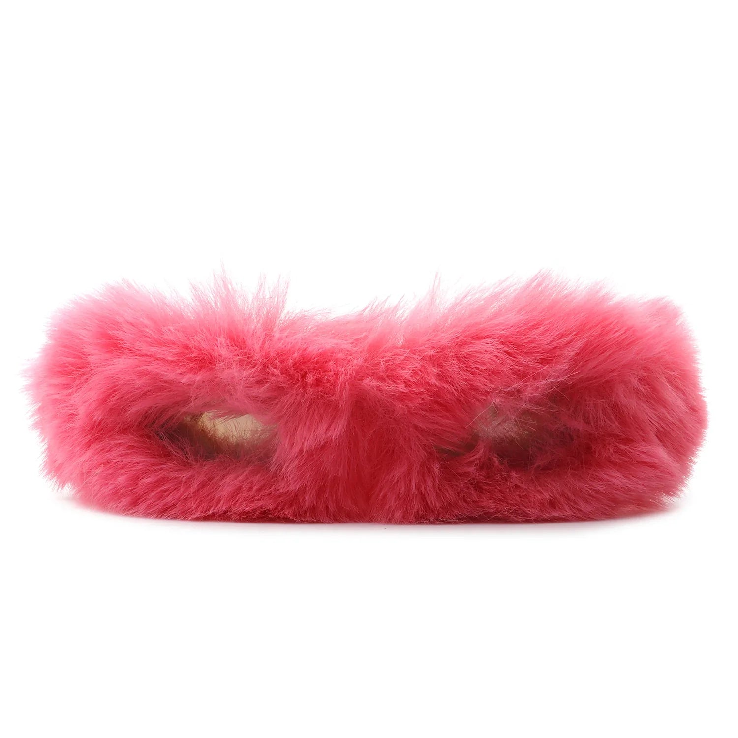 Kyriel - Y2K Wrap Around Fuzzy Fashion Furr Women Sunglasses-1