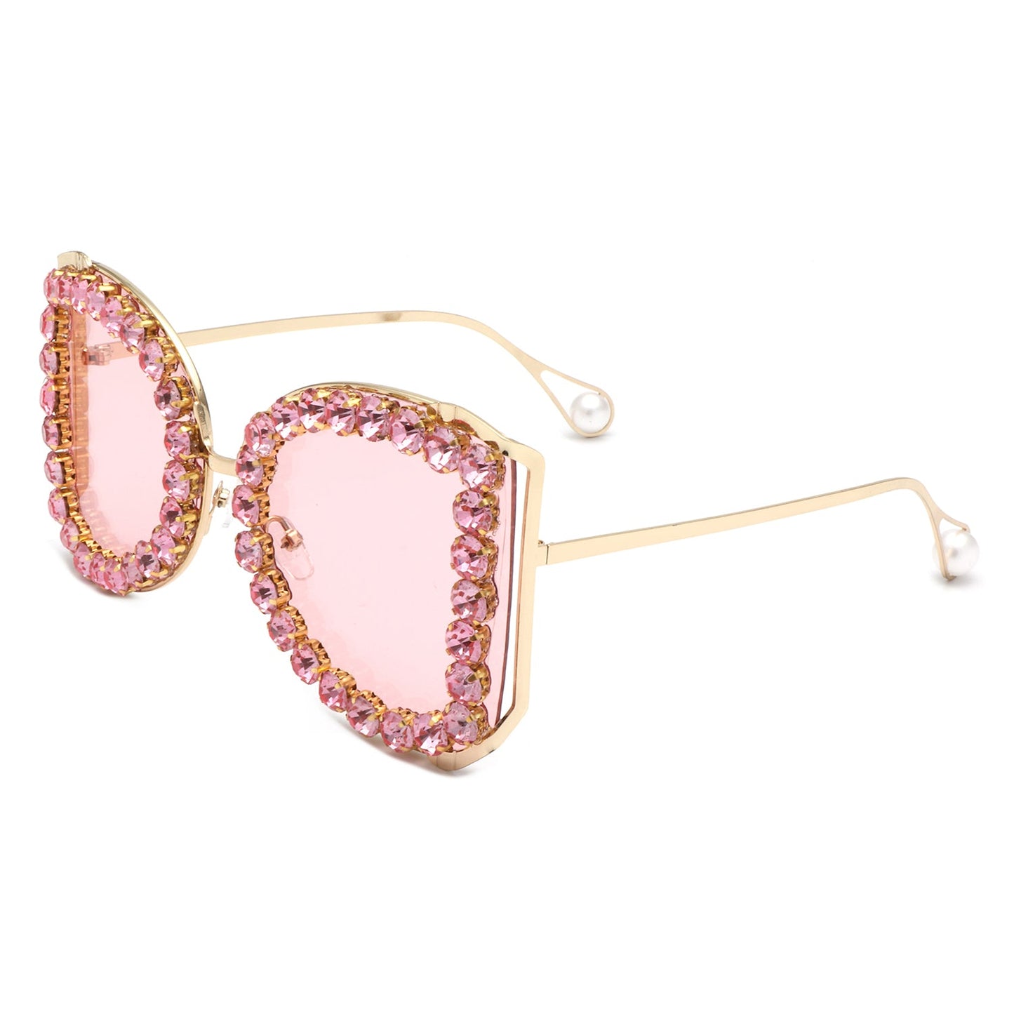 Apex - Luxury Oversized Rhinestone Butterfly Women's Sunglasses-7