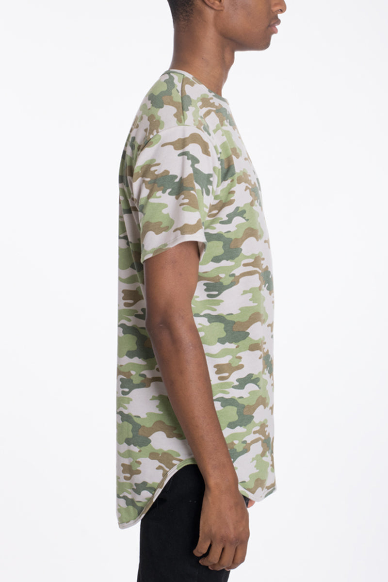 Camo Scallop Tee-1