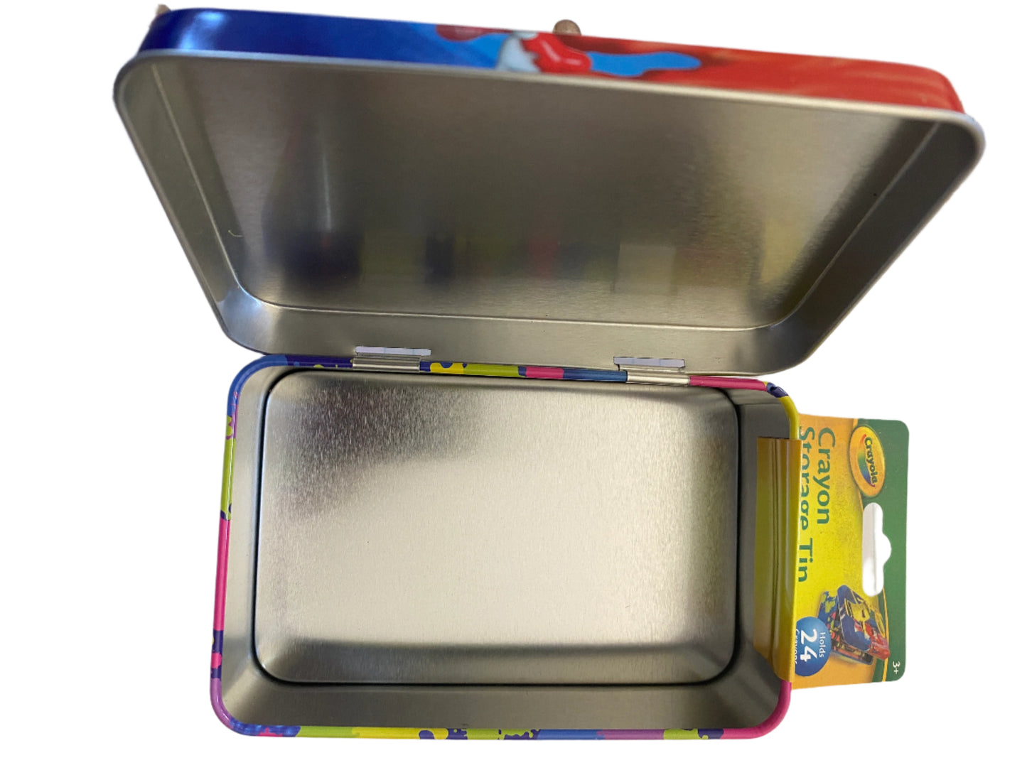 Crayola Back-to-School Crayon Tin Bundle – 24 Count – Durable Collectible Storage Case – Perfect for School Supplies, Coloring, and Creative Fun