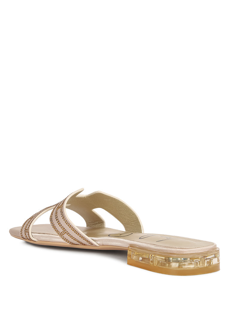 big money low stack heel embellished sandals-8