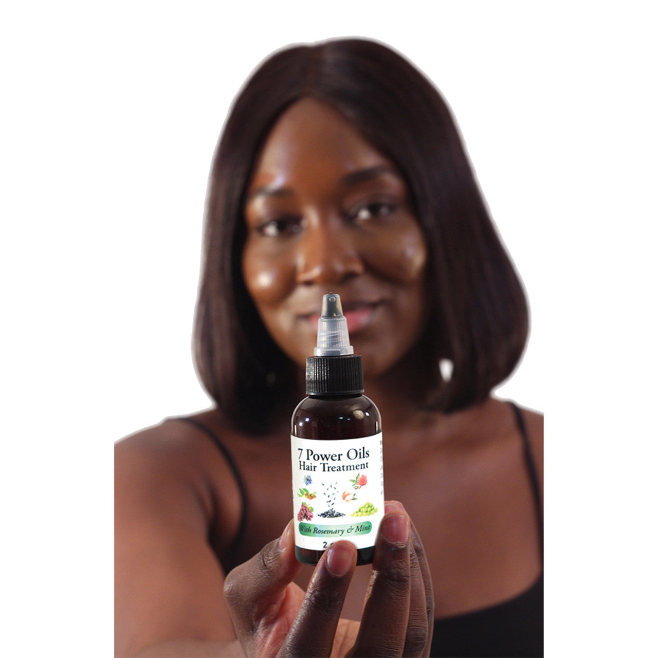 7 Power Hair Growth Oil Treatment with Rosemary & Mint