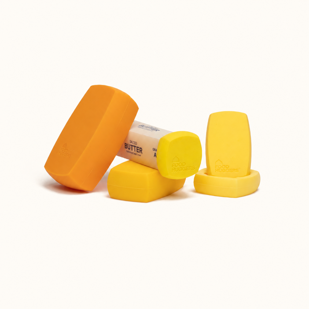 Reusable Cheese & Butter Savers (Set of 5)