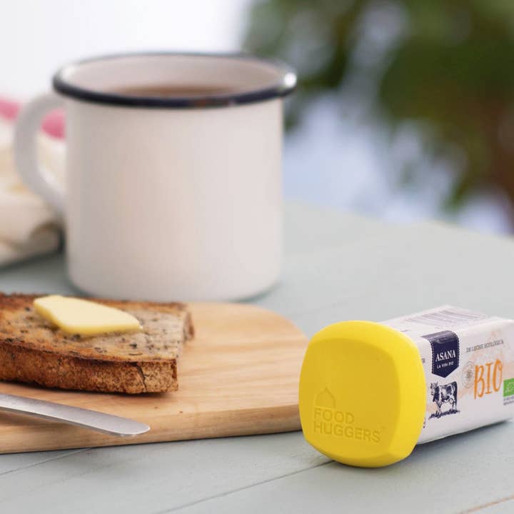 Set of 3 Butter Huggers – Silicone Butter Covers by Food Huggers