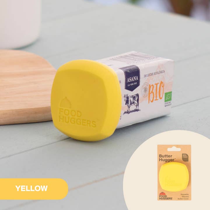 Set of 3 Butter Huggers – Silicone Butter Covers by Food Huggers