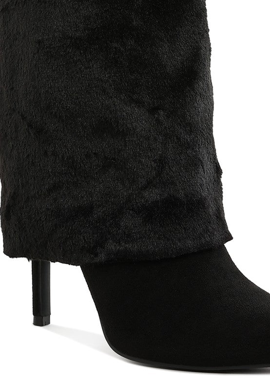 Everglade Fold-Over Calf-High Boots