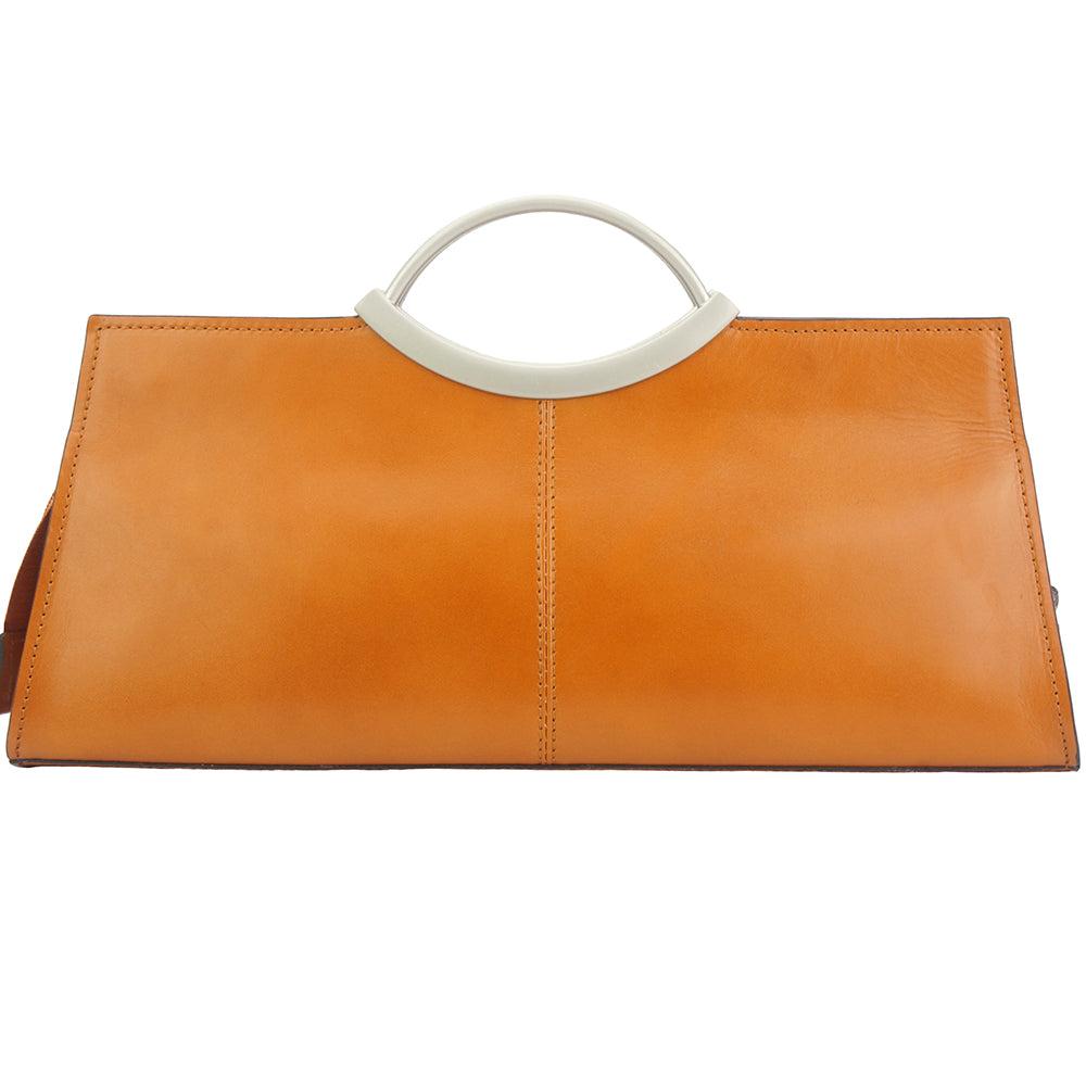 Cipressino leather handbag