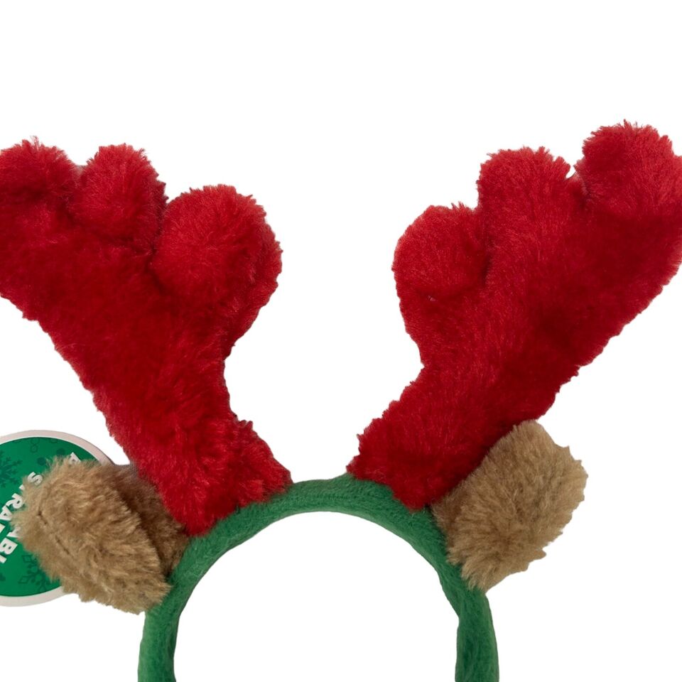 Outward Hound Holiday Christmas Reindeer Antlers Wearable Dog Accessories  - Small - Scarvesnthangs