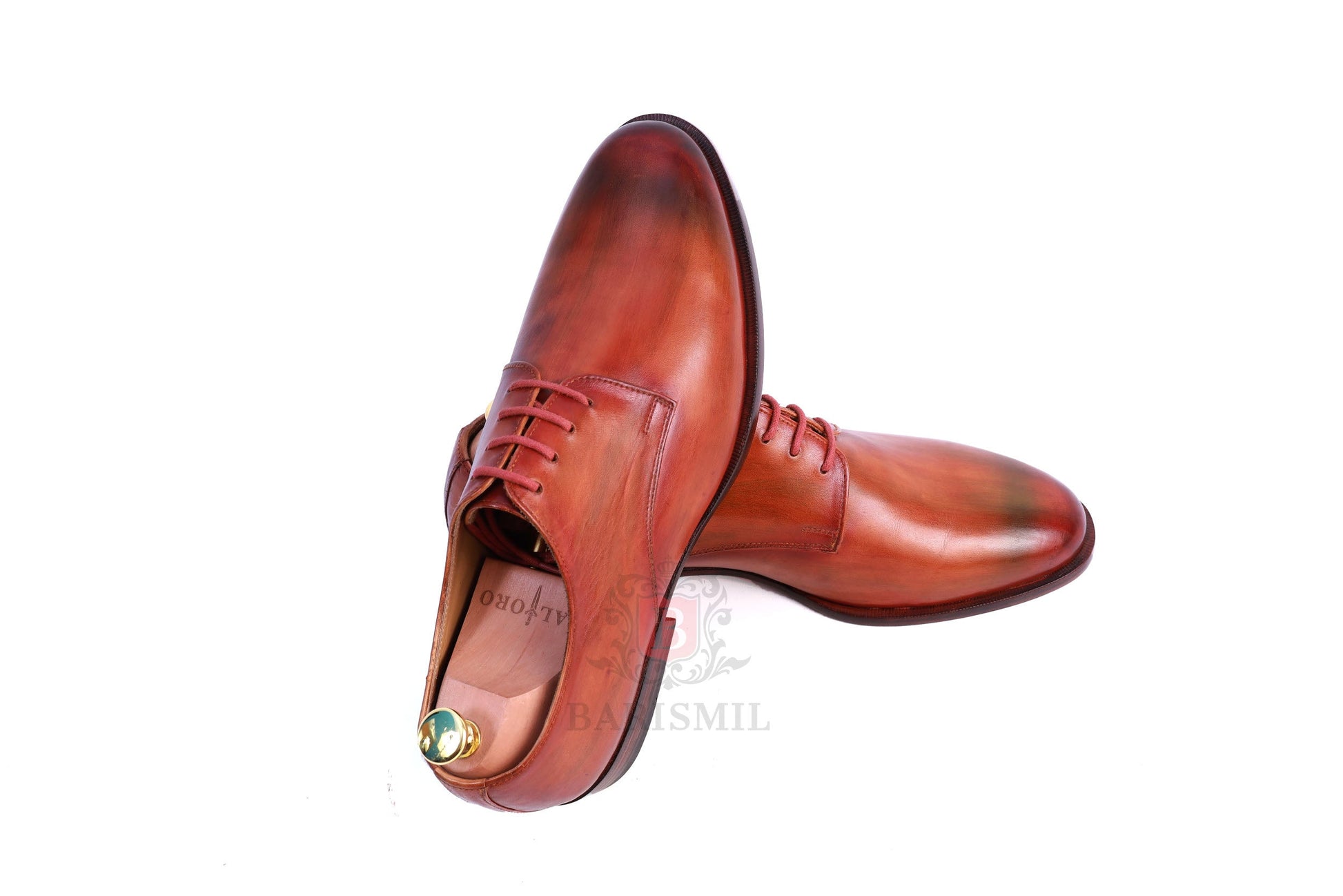 Sandro- Chestnut Oxford Shoes-1