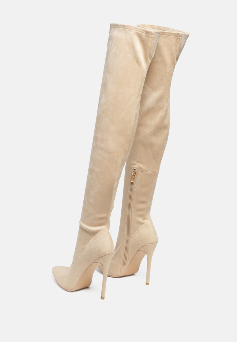 tilera stretch over the knee stiletto boots-2