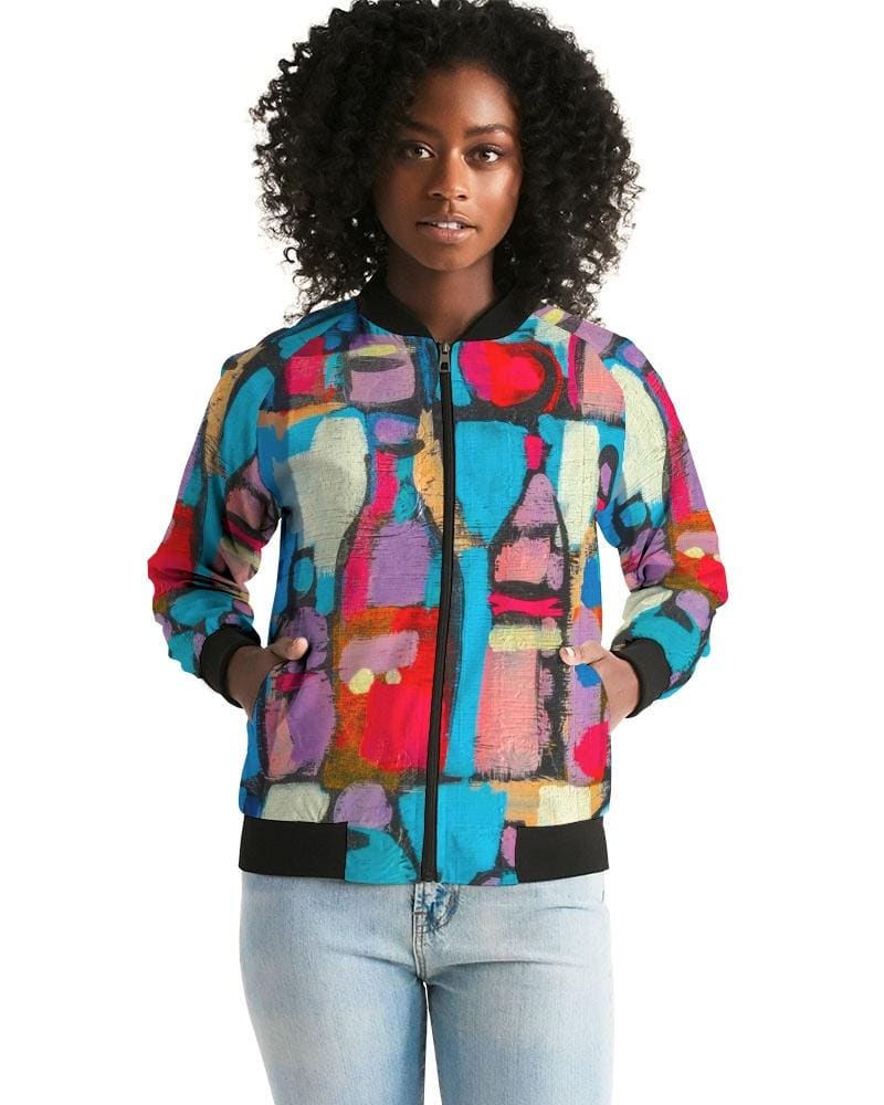 Womens Jackets, Sutileza Smooth Bomber Jacket-0