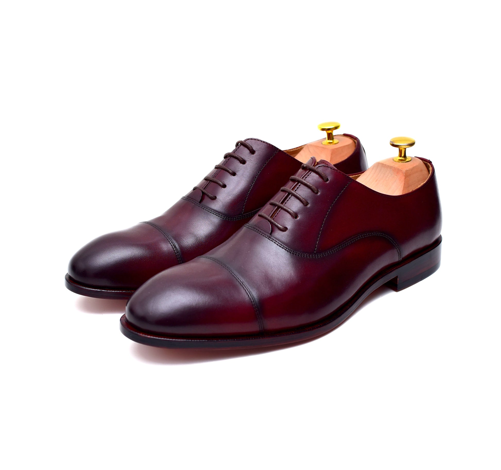 Henry - Oxblood Lace Up Shoes-1