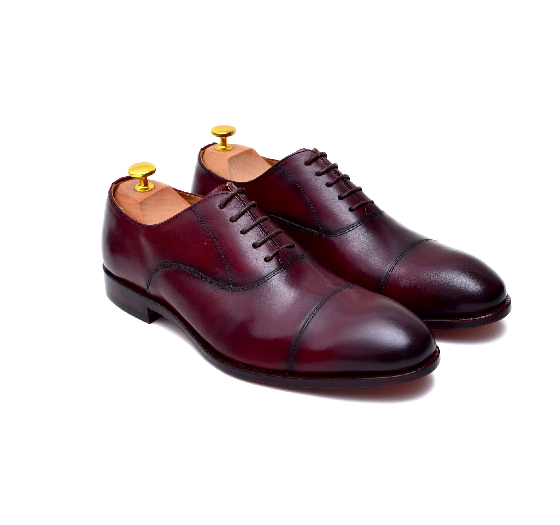 Henry - Oxblood Lace Up Shoes-2