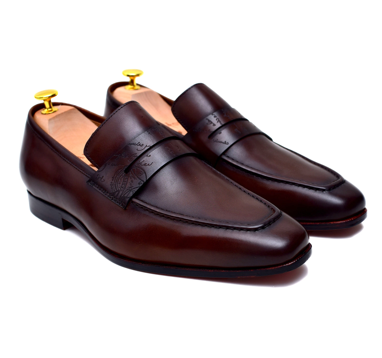 Carrera II - Brown Calf Penny Loafers-2