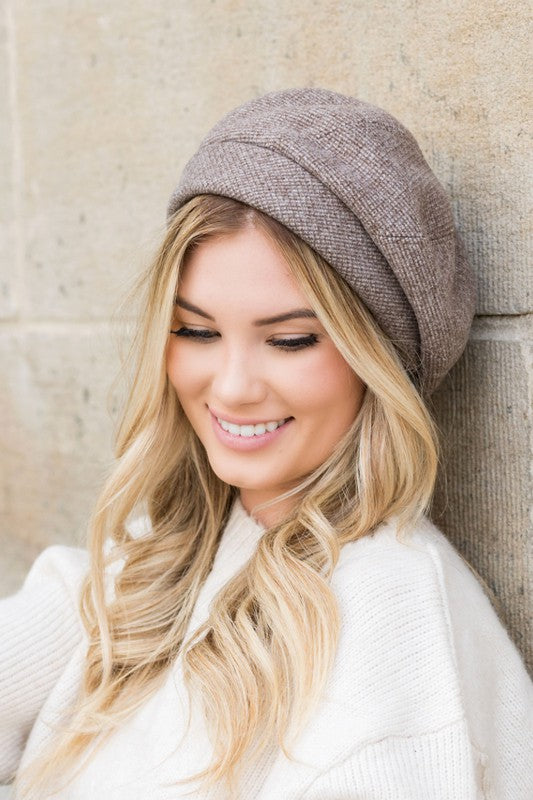 Fold Over Beret - Scarvesnthangs