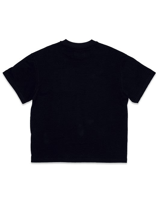 Chenille Patch Tee - Black - Scarvesnthangs