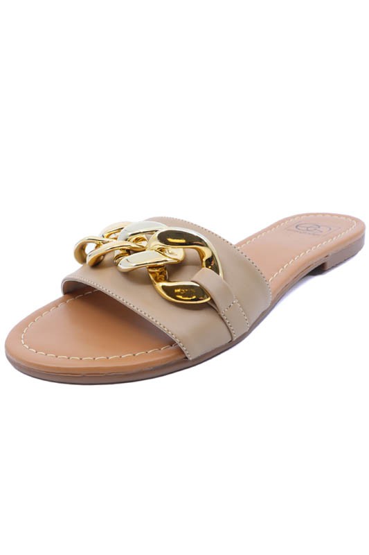 Lexi Chain Sandals - Scarvesnthangs