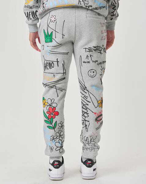 All OVer Graphic Jogger - Scarvesnthangs