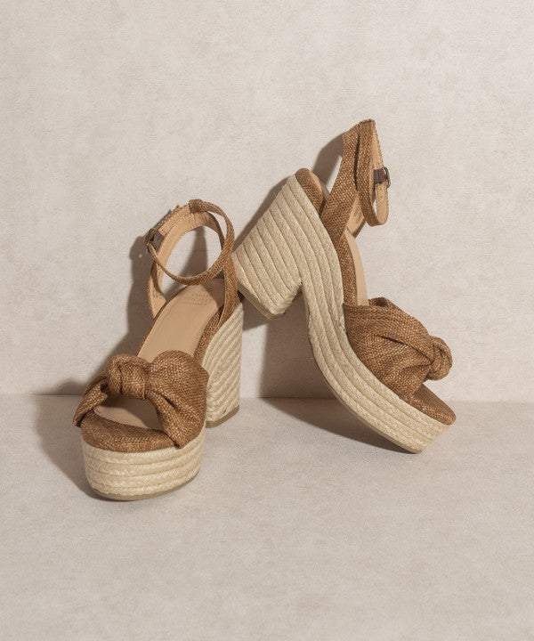 OASIS SOCIETY Mackenzie   Espadrille Wedge Sandal - Scarvesnthangs