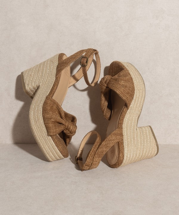 OASIS SOCIETY Mackenzie   Espadrille Wedge Sandal - Scarvesnthangs