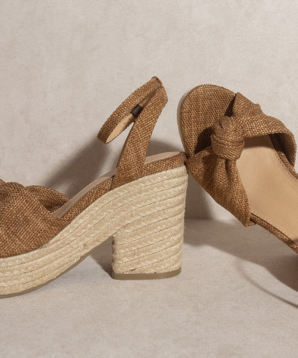 OASIS SOCIETY Mackenzie   Espadrille Wedge Sandal - Scarvesnthangs