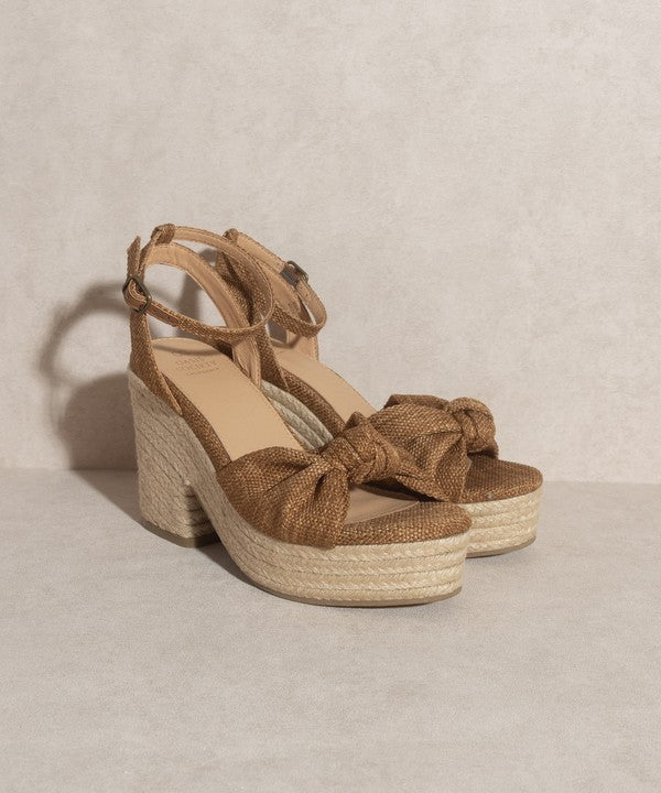 OASIS SOCIETY Mackenzie   Espadrille Wedge Sandal - Scarvesnthangs