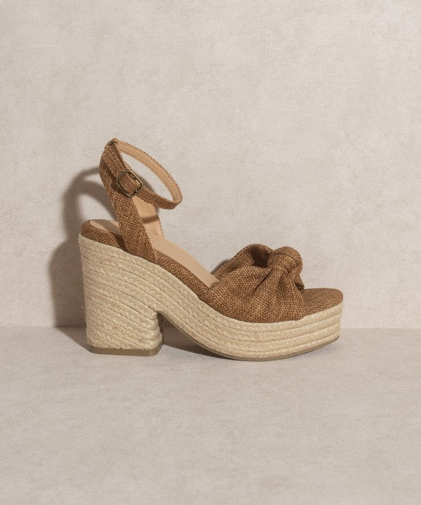 OASIS SOCIETY Mackenzie   Espadrille Wedge Sandal - Scarvesnthangs