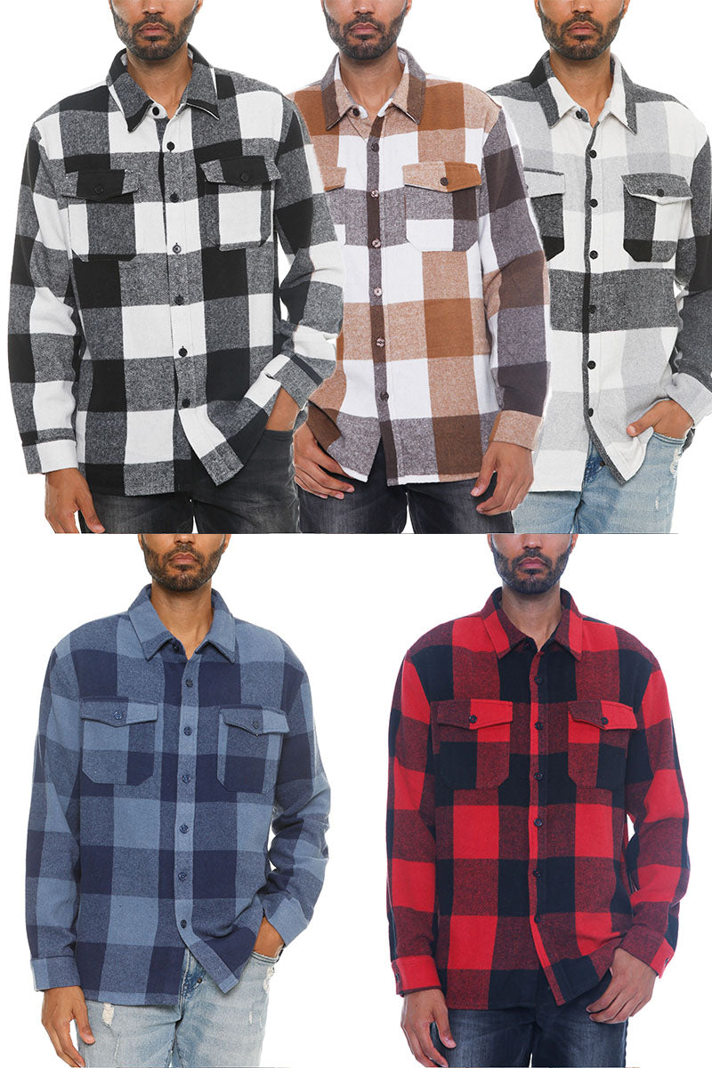 Millikan Soft Flannel Shacket-1